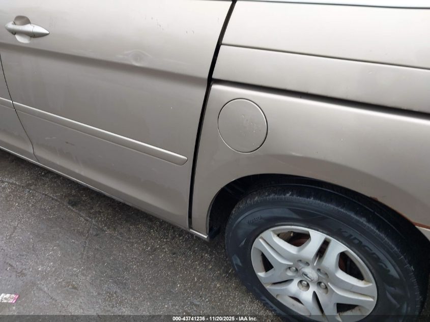 2005 Honda Odyssey Ex VIN: 5FNRL38435B413031 Lot: 43741236