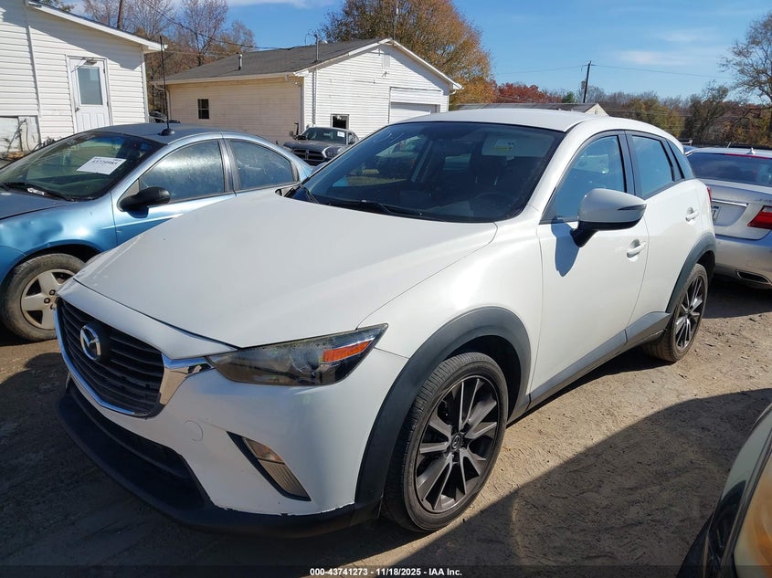 Vin: jm1dkdc77h0174512, lot: 44236633, mazda cx-3 touring 20172