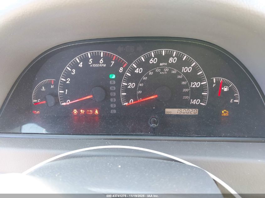 2005 Toyota Camry Xle V6 VIN: 4T1BF30K45U611834 Lot: 43741275