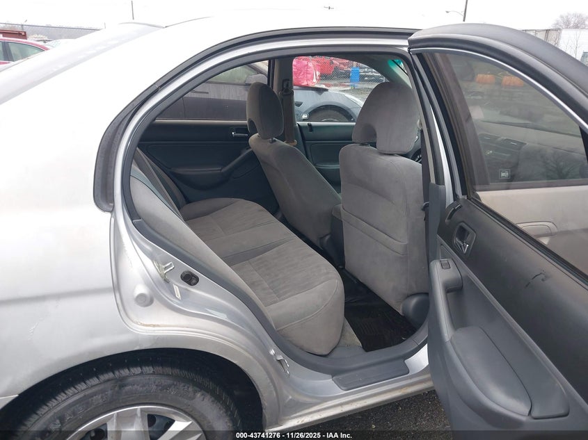 2003 Honda Civic Lx VIN: 2HGES16593H587325 Lot: 43741276