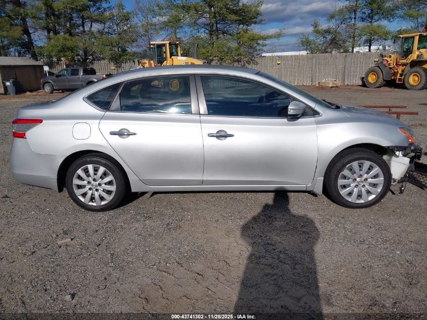 2013 Nissan Sentra Sl VIN: 3N1AB7AP9DL685484 Lot: 43741302