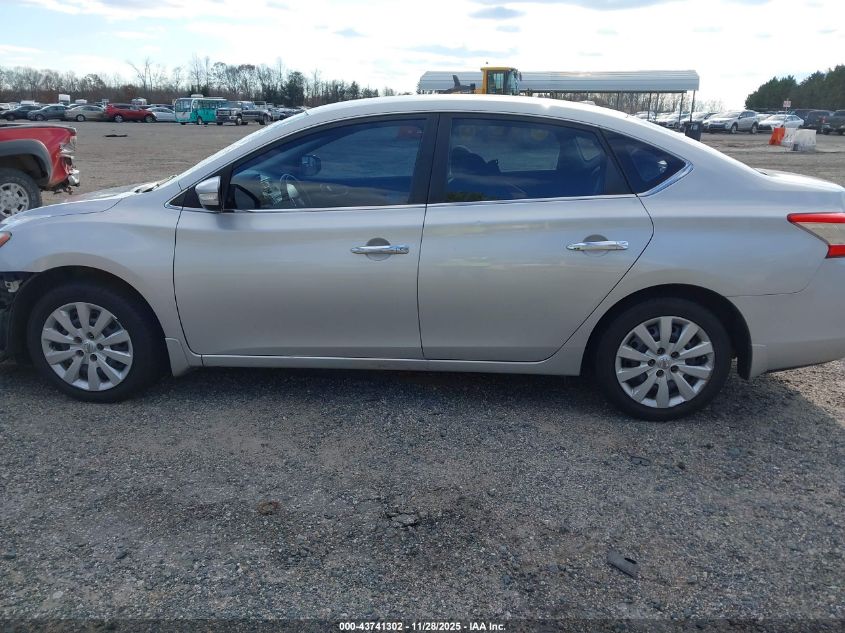 2013 Nissan Sentra Sl VIN: 3N1AB7AP9DL685484 Lot: 43741302