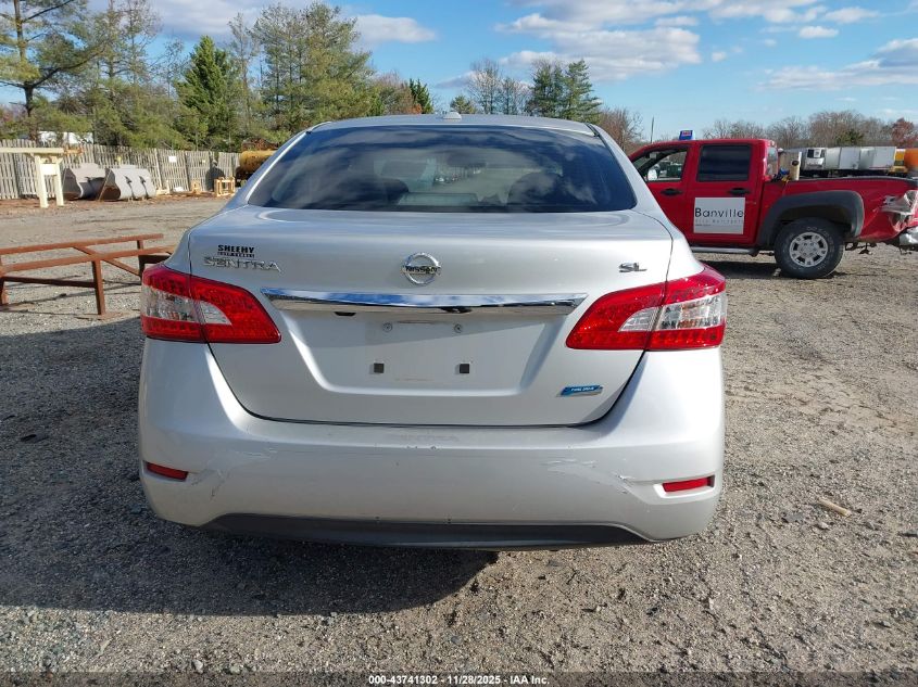 2013 Nissan Sentra Sl VIN: 3N1AB7AP9DL685484 Lot: 43741302
