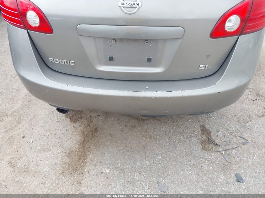 2008 Nissan Rogue Sl VIN: JN8AS58T18W016215 Lot: 43741335