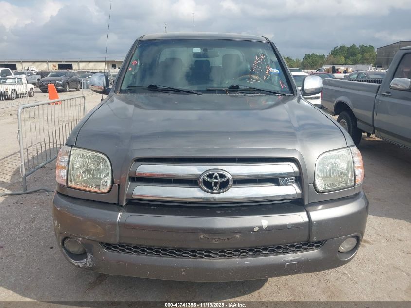 2006 Toyota Tundra Sr5 V8 VIN: 5TBDT44156S532572 Lot: 43741356