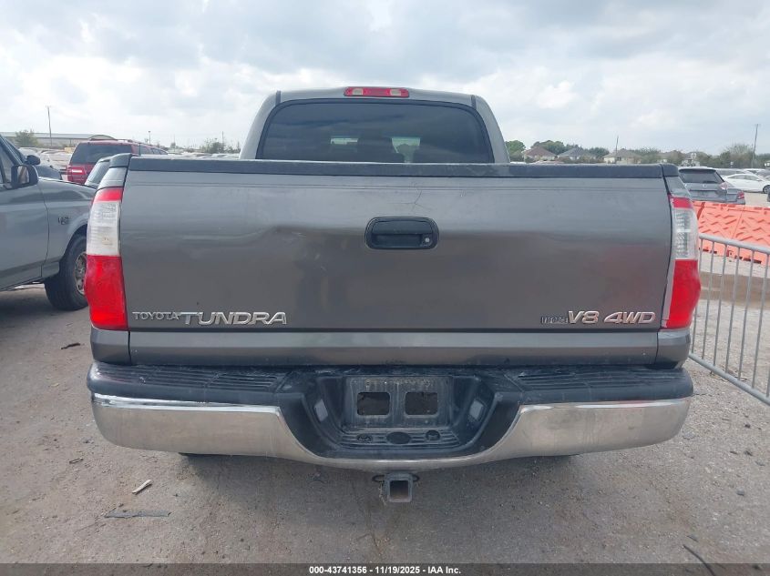 2006 Toyota Tundra Sr5 V8 VIN: 5TBDT44156S532572 Lot: 43741356