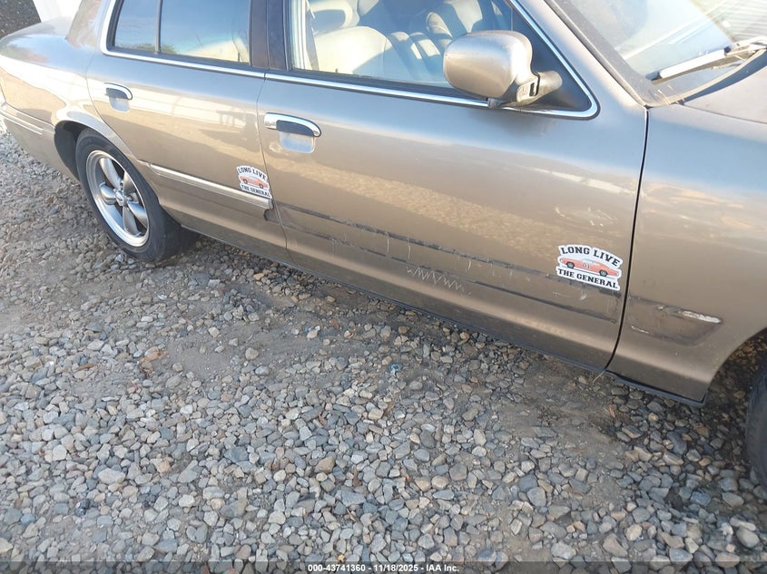 2001 Mercury Grand Marquis Gs VIN: 2MEFM74W11X714002 Lot: 43741360