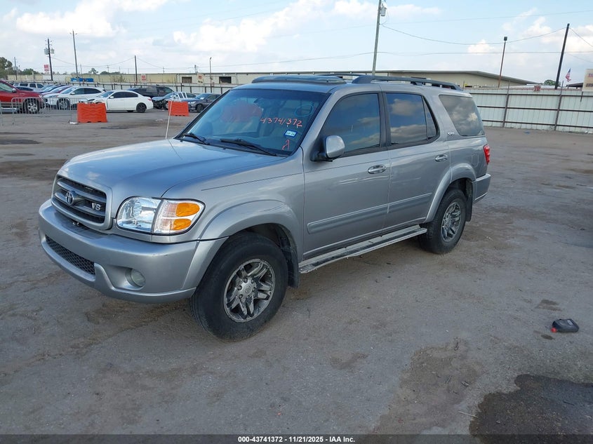 5TDZT34A93S195469 2003 TOYOTA SEQUOIA photo no. 2