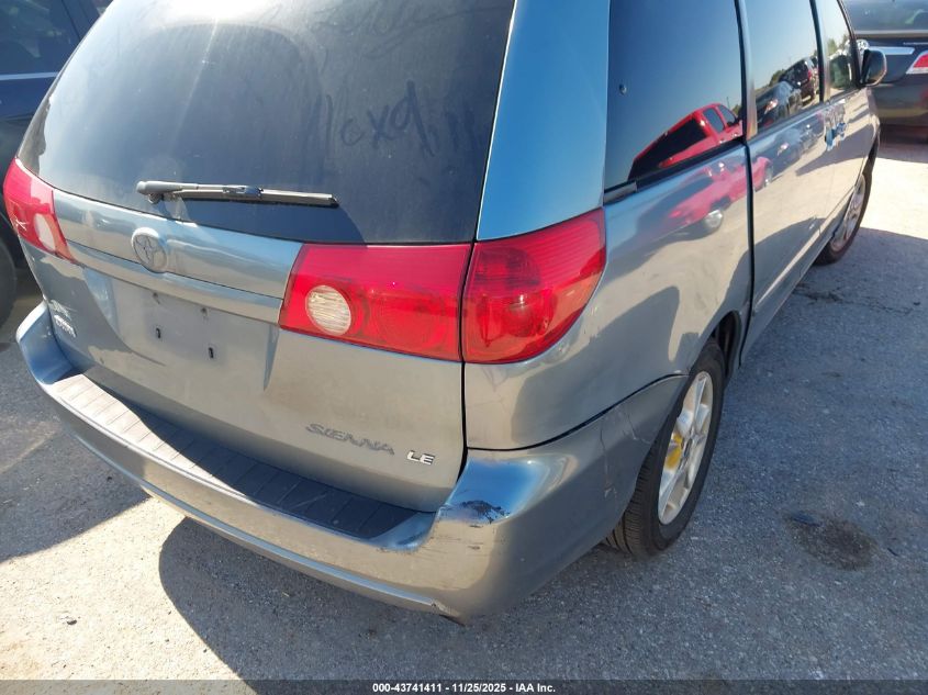 2006 Toyota Sienna Le VIN: 5TDZA23C76S539842 Lot: 43741411