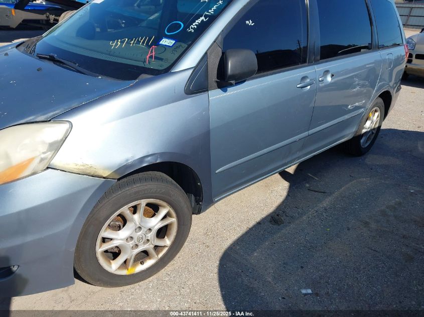 2006 Toyota Sienna Le VIN: 5TDZA23C76S539842 Lot: 43741411