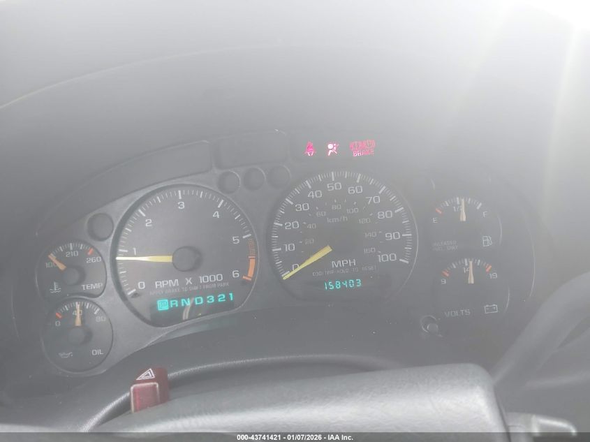 1998 Chevrolet Blazer Lt VIN: 1GNDT13W2W2176616 Lot: 43741421