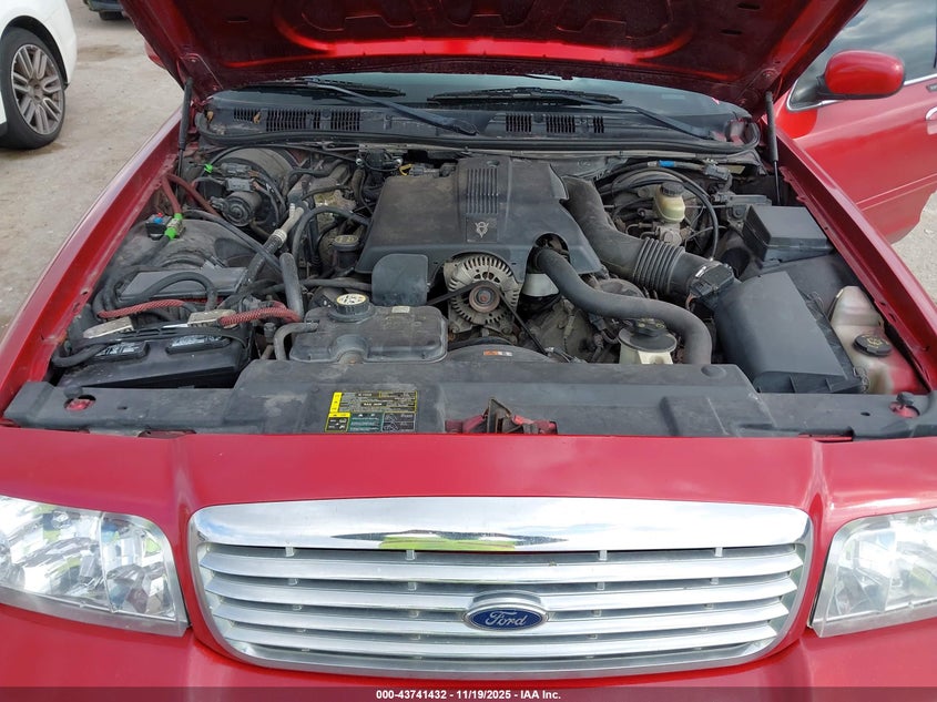 2003 Ford Crown Victoria Lx VIN: 2FAFP74W03X165748 Lot: 43741432