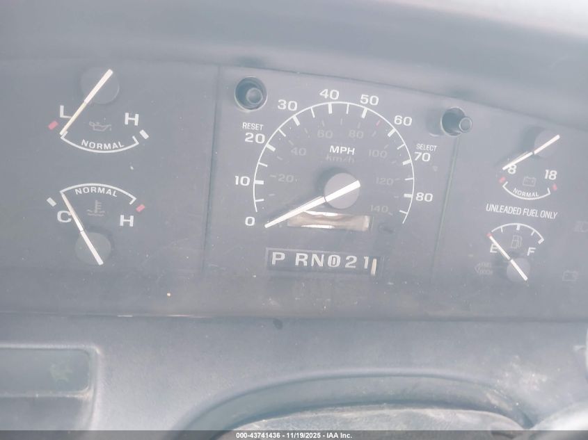 1995 Ford F150 VIN: 1FTDF15Y7SLA71766 Lot: 43741436