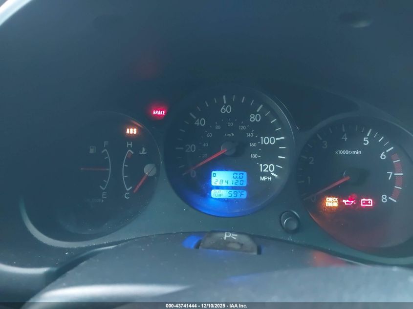 2004 Subaru Forester 2.5Xs VIN: JF1SG65694G764338 Lot: 43741444