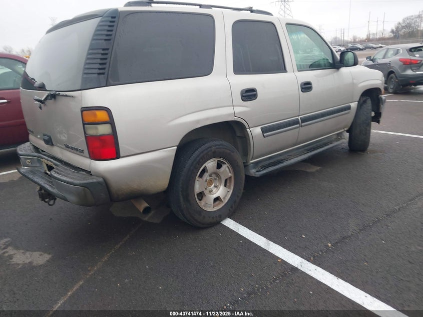 1GNEC13Z55R254570 2005 CHEVROLET TAHOE photo no. 4