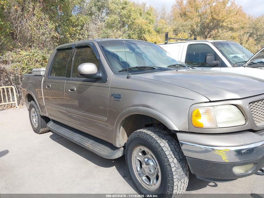 2002 Ford F-150 Lariat/Xlt VIN: 1FTRW08L42KD59377 Lot: 43741476
