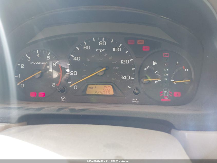 2000 Honda Accord 3.0 Ex VIN: 1HGCG1655YA028823 Lot: 43741498