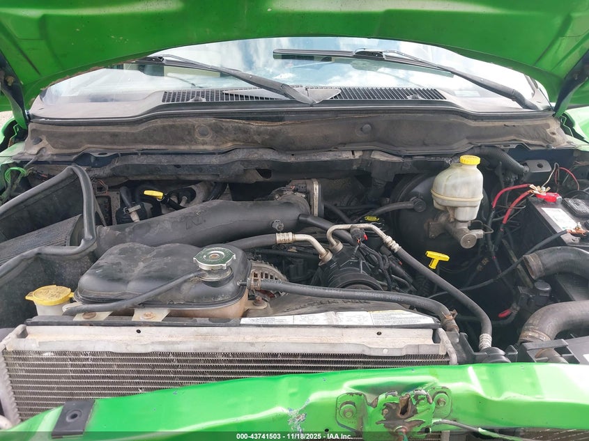 2003 Dodge Ram 1500 Slt/Laramie/St VIN: 1D7HA18D83S281721 Lot: 43741503