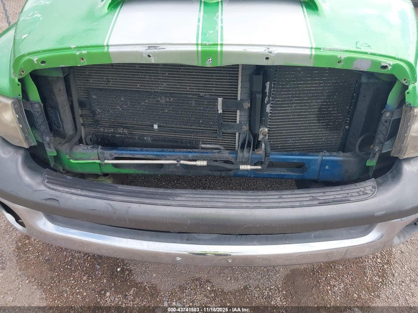 2003 Dodge Ram 1500 Slt/Laramie/St VIN: 1D7HA18D83S281721 Lot: 43741503