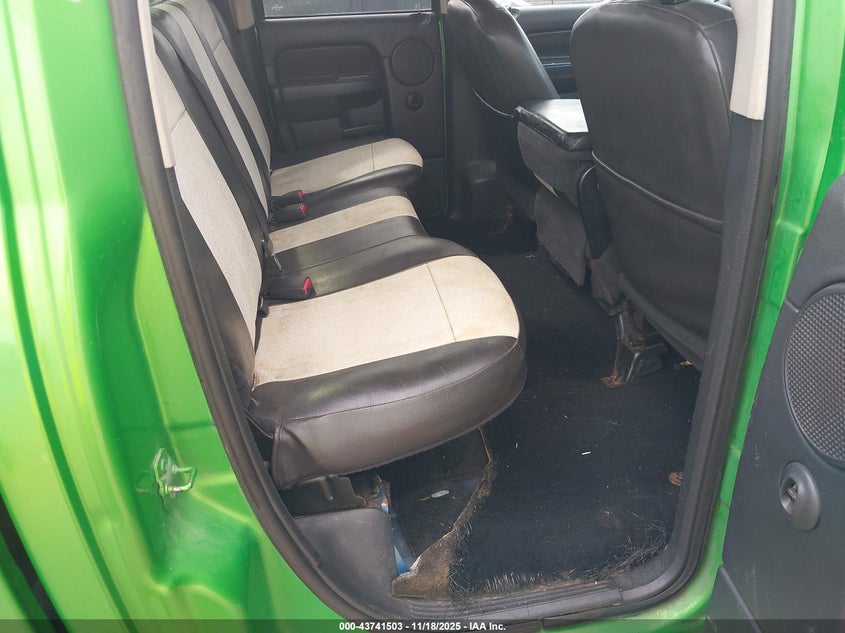 2003 Dodge Ram 1500 Slt/Laramie/St VIN: 1D7HA18D83S281721 Lot: 43741503