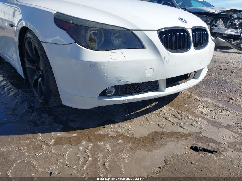 2006 BMW 550I VIN: WBANB53576CP02907 Lot: 43741505