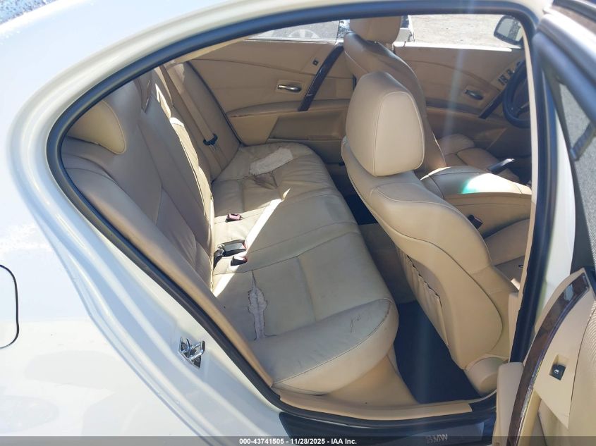 2006 BMW 550I VIN: WBANB53576CP02907 Lot: 43741505