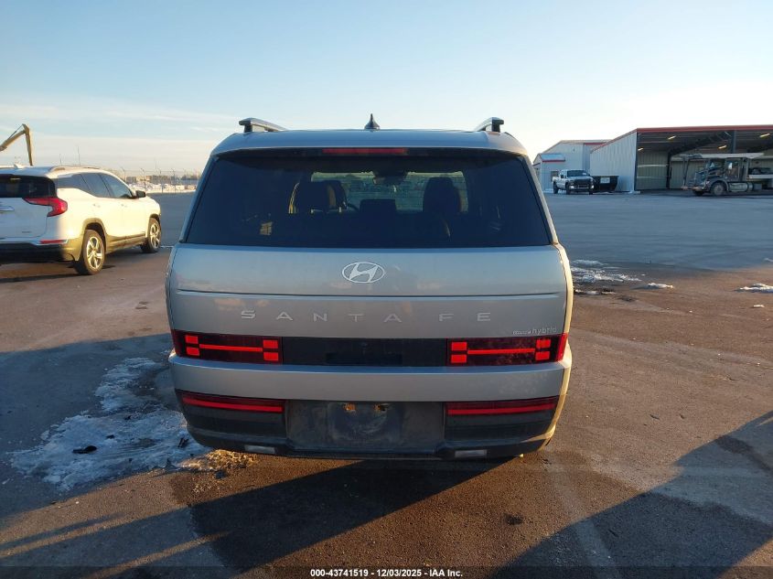 2025 Hyundai Santa Fe Hybrid Sel VIN: 5NMP2DG16SH039810 Lot: 43741519
