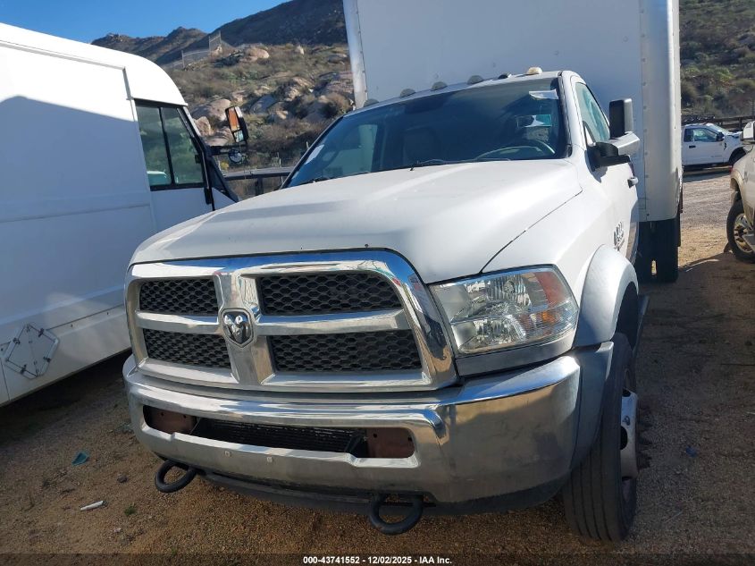 2016 Ram 5500 Chassis Tradesman/Slt VIN: 3C7WRMCLXGG109748 Lot: 43741552