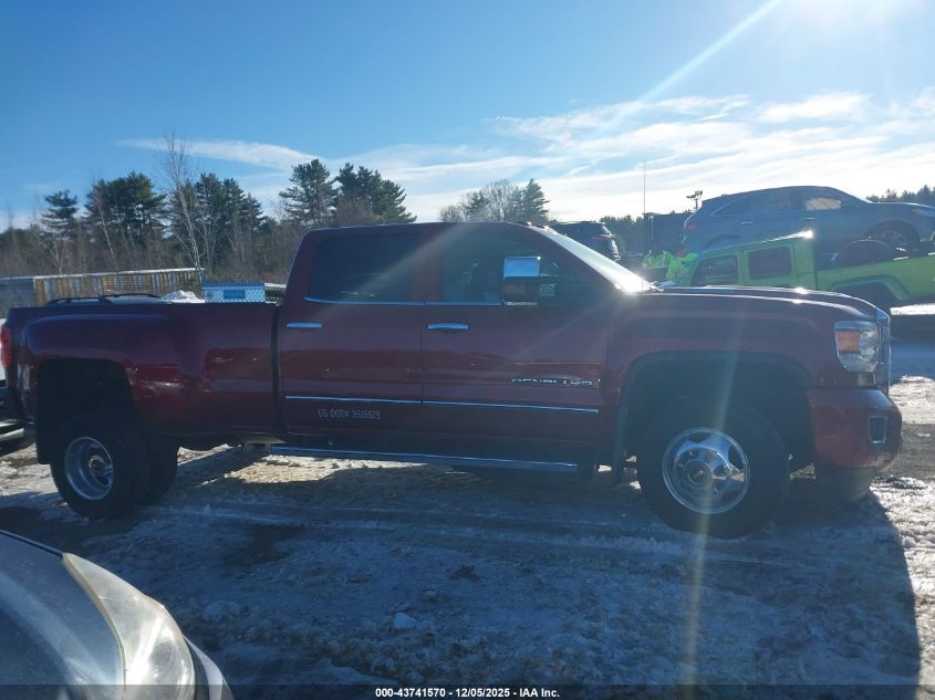 2018 GMC Sierra 3500Hd Denali VIN: 1GT42YEY8JF180786 Lot: 43741570