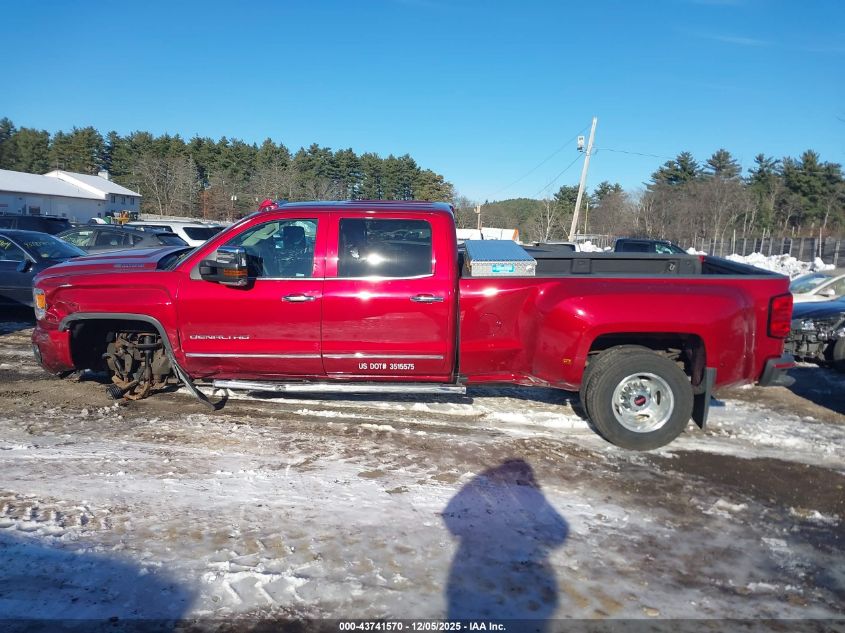 2018 GMC Sierra 3500Hd Denali VIN: 1GT42YEY8JF180786 Lot: 43741570