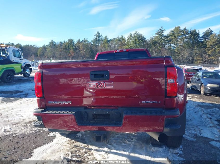 2018 GMC Sierra 3500Hd Denali VIN: 1GT42YEY8JF180786 Lot: 43741570