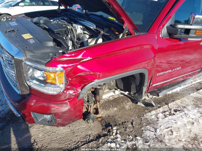 2018 GMC Sierra 3500Hd Denali VIN: 1GT42YEY8JF180786 Lot: 43741570