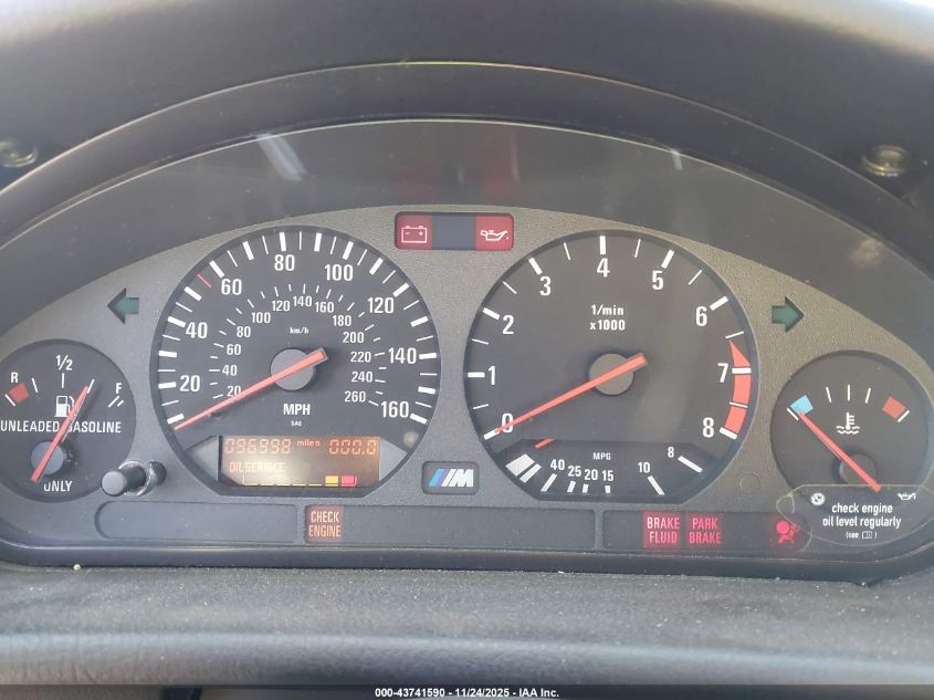 1995 BMW M3 VIN: WBSBF9322SEH04503 Lot: 43741590