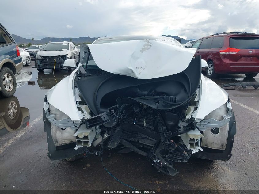 2024 Tesla Model 3 Long Range Dual Motor All-Wheel Drive/Rear-Wheel Drive VIN: 5YJ3E1EA5RF830803 Lot: 43741663