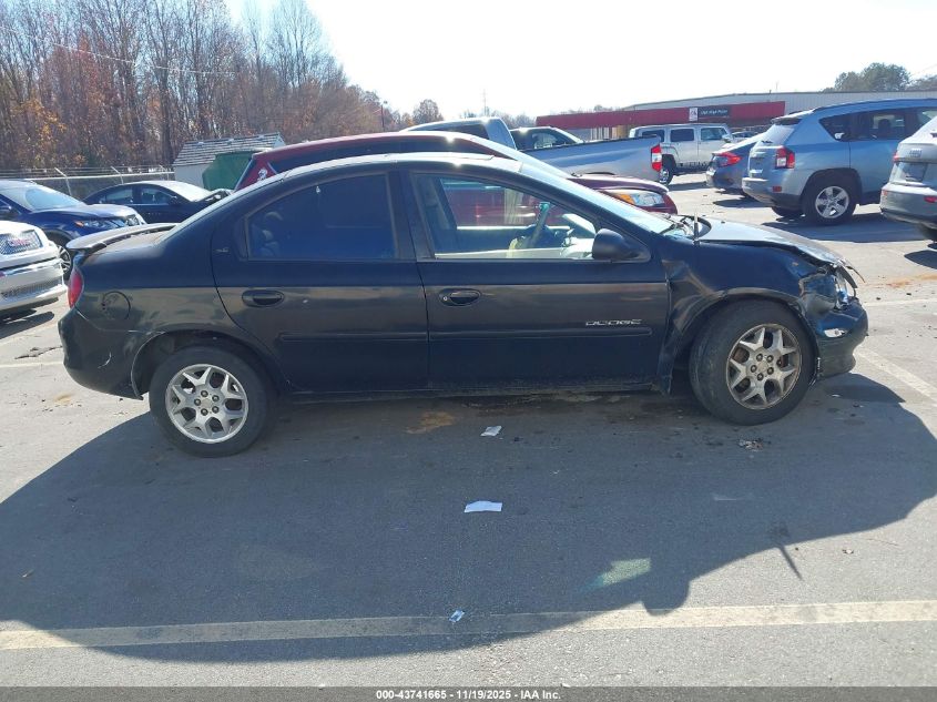 2000 Dodge Neon Highline VIN: 1B3ES46CXYD741139 Lot: 43741665