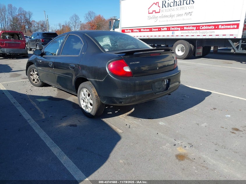 2000 Dodge Neon Highline VIN: 1B3ES46CXYD741139 Lot: 43741665