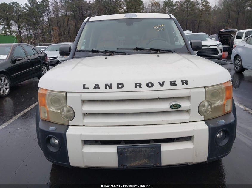 2006 Land Rover Lr3 V8 Se VIN: SALAE25436A376250 Lot: 43741711