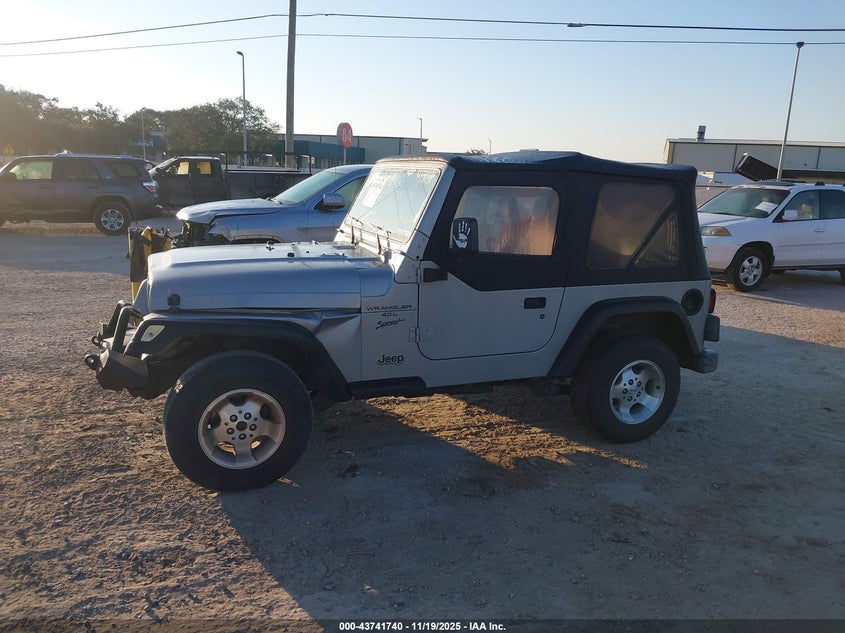2000 Jeep Wrangler Sport VIN: 1J4FA49S4YP767138 Lot: 43741740
