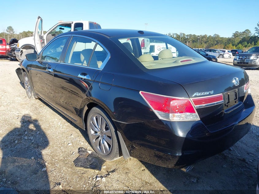 2012 Honda Accord 3.5 3.5 Ex-L black Lot 111043741840 Vin 1HGCP3F82CA028227