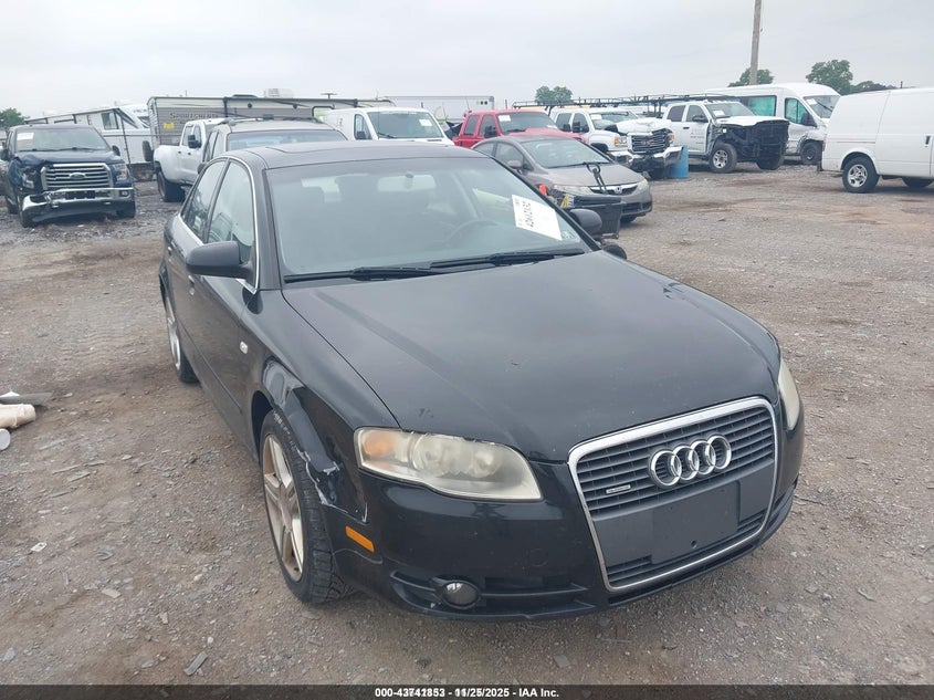 2007 Audi A4 2.0T VIN: WAUDF78E27A062686 Lot: 43741853