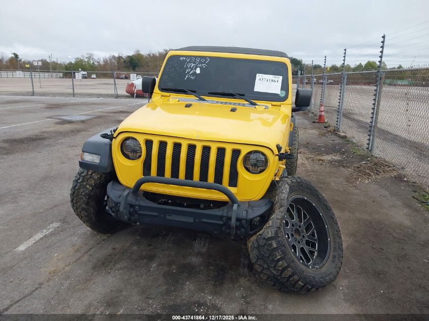 2018 Jeep Wrangler Sport 4X4 VIN: 1C4GJXAG7JW281387 Lot: 43741864
