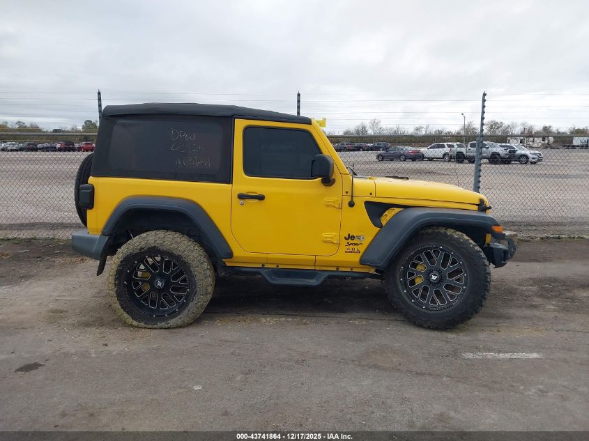 2018 Jeep Wrangler Sport 4X4 VIN: 1C4GJXAG7JW281387 Lot: 43741864