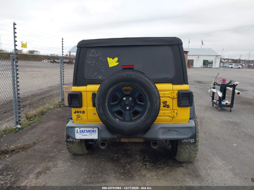2018 Jeep Wrangler Sport 4X4 VIN: 1C4GJXAG7JW281387 Lot: 43741864