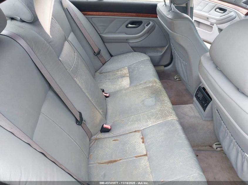 1999 BMW 528I VIN: WBADM5333XBY15877 Lot: 43741877