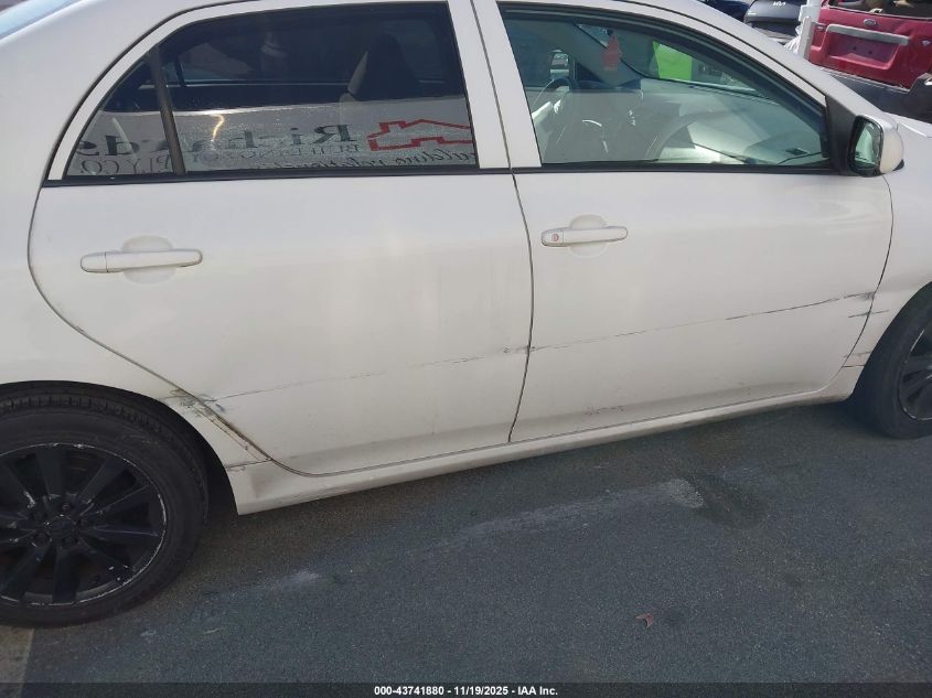 2009 Toyota Corolla Le VIN: JTDBL40E299027051 Lot: 43741880