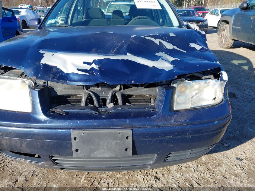 2002 Volkswagen Jetta Gls Tdi VIN: 3VWSP69M92M017258 Lot: 43741883