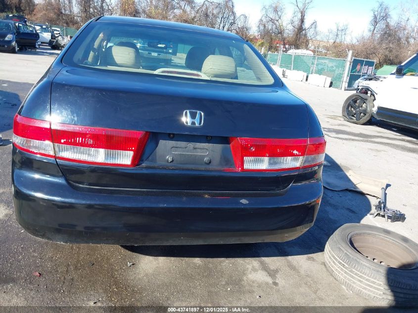 2005 Honda Accord 2.4 Lx VIN: 1HGCM564X5A160527 Lot: 43741897
