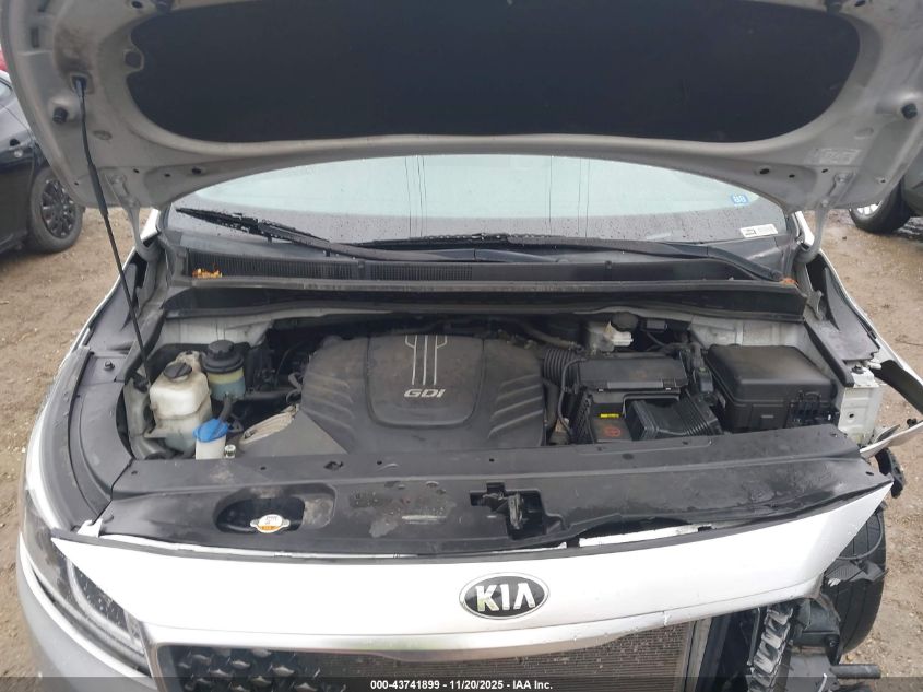 2017 Kia Sedona Lx VIN: KNDMB5C15H6260321 Lot: 43741899