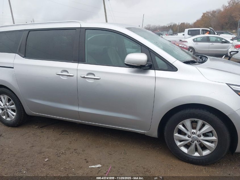 2017 Kia Sedona Lx VIN: KNDMB5C15H6260321 Lot: 43741899