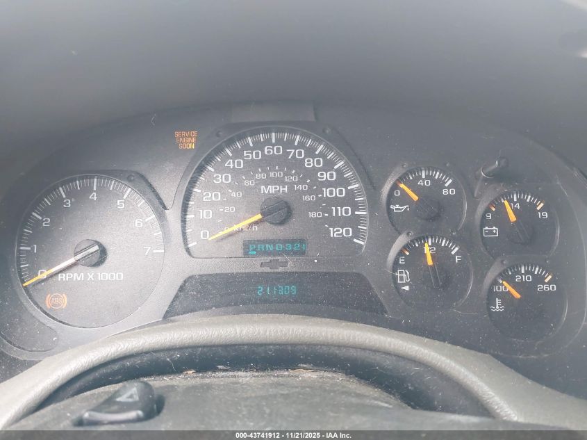 2003 Chevrolet Trailblazer Ls VIN: 1GNDS13S332156323 Lot: 43741912